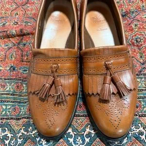 Allen Edmonds Whiskey Tassel Kiltie Bridgeton Style 11 B Wingtip Allen Edmonds Whiskey Tassel Kiltie Bridgeton | Mercari main image 4